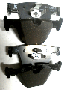 Image of Repair kit, brake pads asbestos-free image for your BMW 640i  